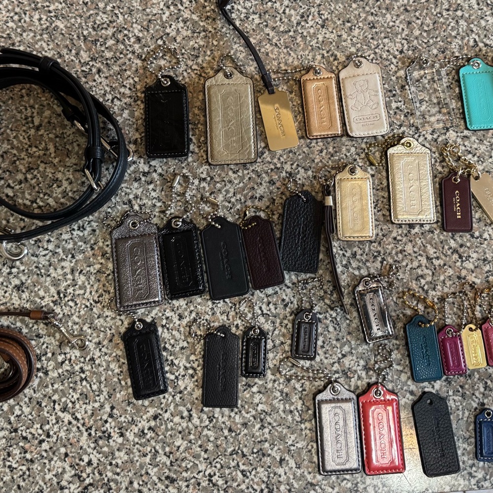 Coach tags bundle